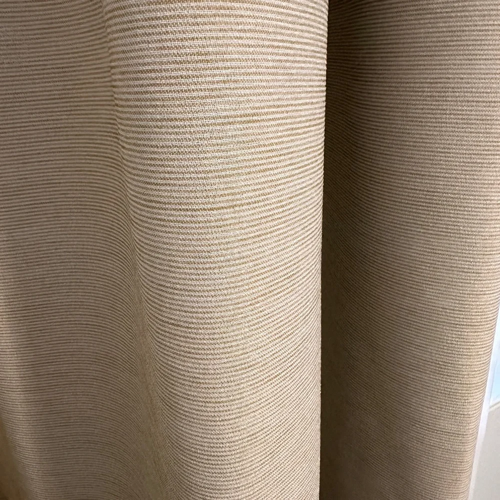 IKEA VILBORG Beige Room Darkening Curtains 57x98 - 2 Panels